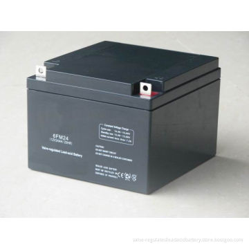 12v 24ah High Temperature Battery Sealed Lead Acid Battery For Security Systems